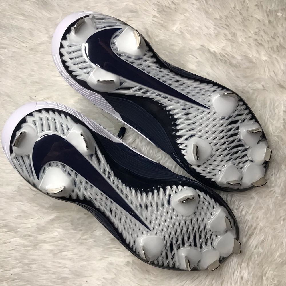 NEW Nike Zoom Air Alpha Baseball Cleats Navy Blue - Picture 10 of 10
